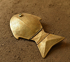 Ahar ✽ Brass - Fish Platter