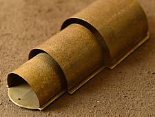 Ahar ✽ Brass - Folding & Hanging Bulb Lamp Shade (12.5" x 5.3" x 3")