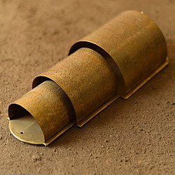 Ahar ✽ Brass - Folding & Hanging Bulb Lamp Shade (12.5" x 5.3" x 3")