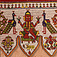 Antique Beadwork Wall Toran from gujarat