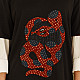 buy Handcrafted Embroidered and Applique unisex cotton Tshirt- 