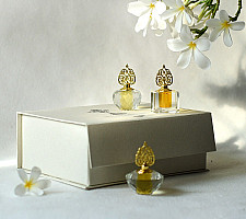 Flora ~ Attar Gift Set | Rajnigandha + Mogra + Kiku