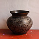 Shop Carving on Brass Lota - Antiquities from Khajuraho