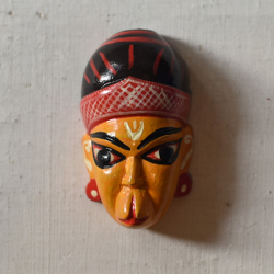 Handmade Wooden Mask - Hanuman