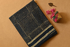Sunday Afternoon ☕ Hand Block Printed Dabu Saree
