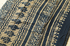 Sunday Afternoon ☕ Hand Block Printed Dabu Saree
