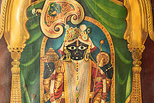 Memory Lines | Indian Antique Print | ranchhod ji  ( With Frame) 