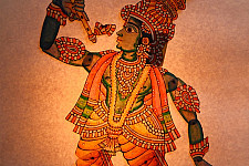 Leather Puppets ✪ Krishna / Murlidhar (17.5 " x 7")