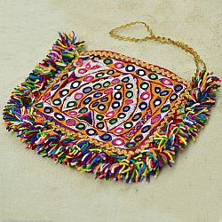 Pieces of Sindh ❂ Hand Embroidered Bag ❂ 92
