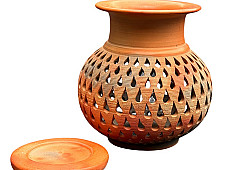 Terracotta Tales | Pottery Art ~ Lota T Light Holder