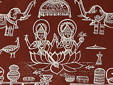 Muria Painting | Bhitti Chitra ~ Lakshmi Jagar ( 11" x 17" )