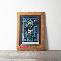 Memory Lines | Indian old Painting | Srinath ji  ( With Frame) 