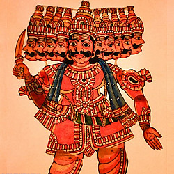 Leather Puppets | Raavan / Lankapati