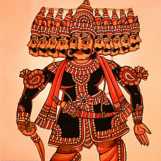 Leather Puppets | Raavan
