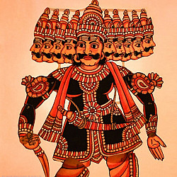 Leather Puppets | Raavan