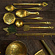 shop Handcrafted Brass Kitchen set { Six piece set }