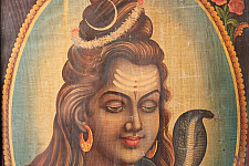 Memory Lines | Indian Antique Print | Shankar (With Frame) 