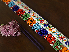 Shubh-Laabh . शुभ लाभ ⁂ Glass Bead ⁂ Temple Toran ⁂ 9E