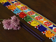 शुभ लाभ ⁂ Glass Bead ⁂ Toran - Two Size Options 