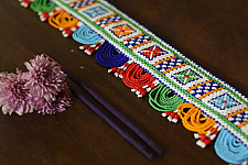 शुभ लाभ ⁂ Glass Bead Temple Toran ( S )⁂ 24