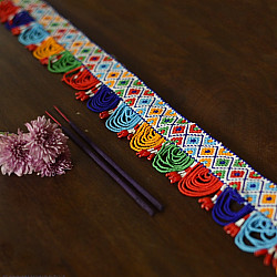 शुभ लाभ ⁂ Handmade Bead Temple Toran ⁂ 25