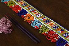 शुभ लाभ ⁂ Handmade Glass Bead Toran ⁂ 1E