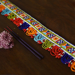 शुभ लाभ ⁂ Handmade Glass Bead Toran ⁂ 1E