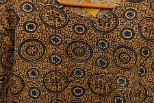 Vegetable colors Ajrakh Cotton T-shirt