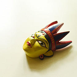 Handmade Wooden Mask - Tribal (A)