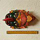 shop Handmade Wooden Wall Hanging - Garuda Mask