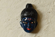 Handmade Wooden Mask - Shiva