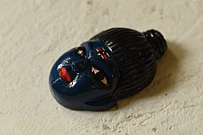Handmade Wooden Mask - Shiva