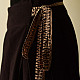 shop Ajrakh Prints ~ Long Wrap Around Skirt - Natural Dyed