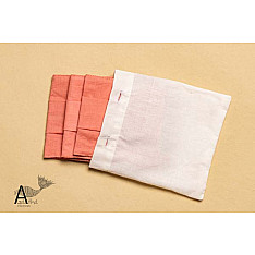 Be safe & stylish ✜ Solid Colour Cotton Mask ( Set of 3 with Pouch ) ✜ A
