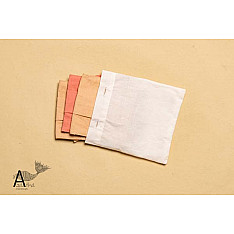 Be safe & stylish ✜ Solid Colour Cotton Mask ( Set of 3 with Pouch ) ✜ H