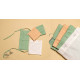 Be safe & stylish ✜ Solid Colour Cotton Mask ( Set of 3 with Pouch ) ✜ F