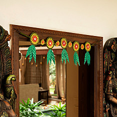 Vamsa Kavya . वाम्स काव्य | Shubh Handcrafted Bamboo Toran