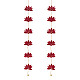shop Lotus Handcrafted Bamboo Door / Wall Hanging - set of 2