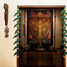Vamsa Kavya . वाम्स काव्य | Shubh Handcrafted Bamboo Door / Wall Hanging – Set of 2