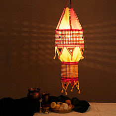 Vamsa Kavya . वाम्स काव्य | Ghoomar Handcrafted Bamboo Lantern