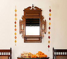 Vamsa Kavya . वाम्स काव्य | Rang Handcrafted Bamboo Wall Hanging - Set of 2 (Two Color Options)