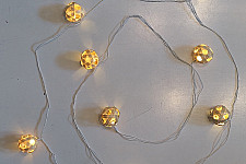 Vamsa Kavya . वाम्स काव्य | Star Full Moon Handcrafted bamboo String Light ( Five Color Options )