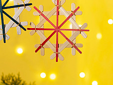 Venu . वेणु | Bamboo Handcrafted -  Bamboo Frost Hanging | Set of 3 (Assorted Colors) – II