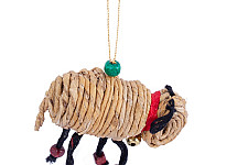 Venu . वेणु | Bamboo Handcrafted -  Banana Rope Sheep Hanging