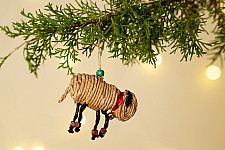 Venu . वेणु | Bamboo Handcrafted -  Banana Rope Sheep Hanging