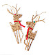 shop Banana Rope Reindeer Woven Hanging