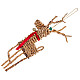 shop Banana Rope Reindeer Woven Hanging