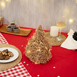 Venu . वेणु | Handcrafted - Banana Rope Pine Frill Tree