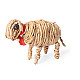 shop Banboo Handcrafted -  Reindeer & Sheep Banana Rope Figurine (Set of Two)