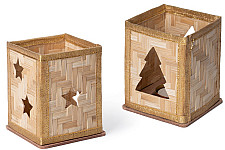 Venu . वेणु | Bamboo Handcrafted - Merry Tree Tea Light Holder